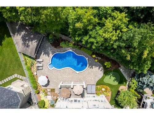 168 Diiorio Circle, Ancaster, ON - Outdoor With In Ground Pool