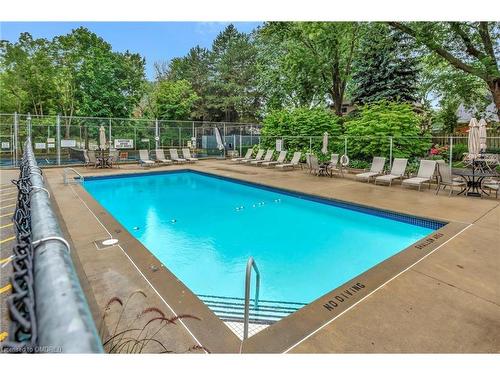 503-1201 North Shore Boulevard, Burlington, ON - Outdoor With In Ground Pool With Backyard