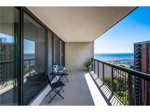 1705-2180 Marine Drive, Oakville, ON - Outdoor With Body Of Water With Balcony With Exterior