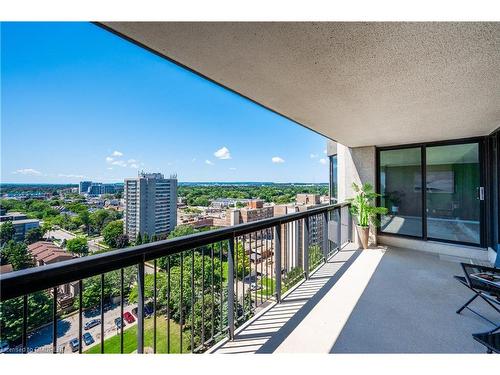 1705-2180 Marine Drive, Oakville, ON - Outdoor With Balcony With View With Exterior