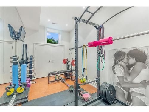 3064 St Clair Avenue, Burlington, ON - Indoor Photo Showing Gym Room