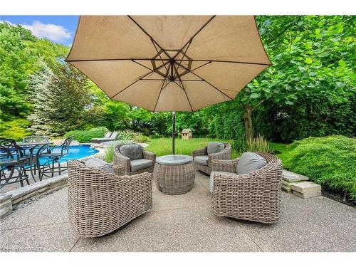 3064 St Clair Avenue, Burlington, ON - Outdoor With In Ground Pool