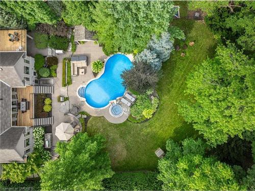 3064 St Clair Avenue, Burlington, ON - Outdoor With In Ground Pool