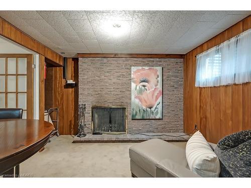 20-2145 Sherobee Road, Mississauga, ON - Indoor With Fireplace