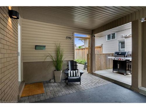 596 Thornwood Avenue, Burlington, ON - Outdoor With Deck Patio Veranda With Exterior