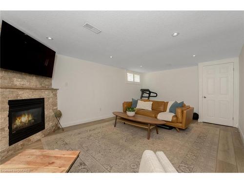 596 Thornwood Avenue, Burlington, ON - Indoor With Fireplace