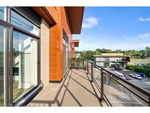 404-1575 Lakeshore Road W, Mississauga, ON - Outdoor With Balcony With Exterior