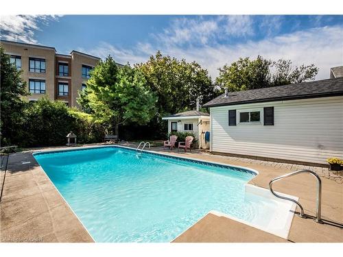 366 George Street, Milton, ON - Outdoor With In Ground Pool