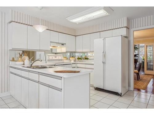 1292 Grainer Court, Oakville, ON - Indoor Photo Showing Kitchen With Double Sink