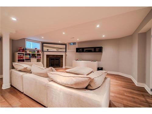 1621 Bayshire Drive, Oakville, ON - Indoor Photo Showing Other Room With Fireplace