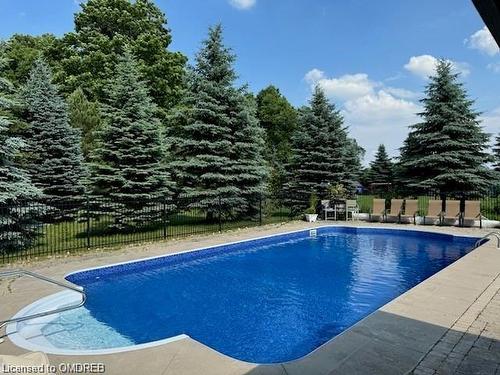 3 Country Lane Crescent, Halton Hills, ON - Outdoor With In Ground Pool With Backyard