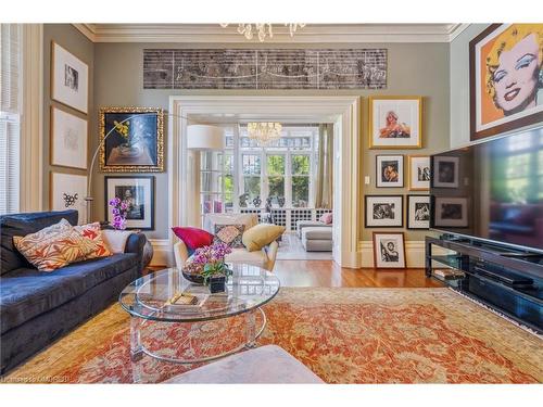 1 Banfield Street, Paris, ON - Indoor Photo Showing Living Room With Fireplace