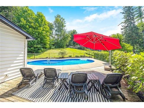 11753 Trafalgar Road, Halton Hills, ON - Outdoor With In Ground Pool