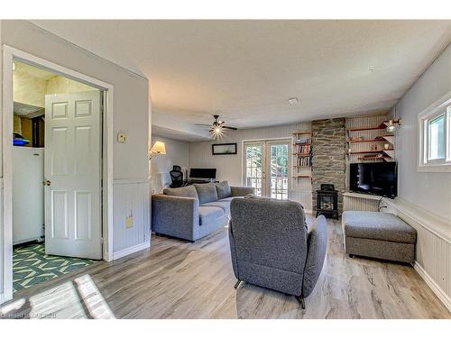 17B Lingwood Drive, Waterford, ON - Indoor Photo Showing Living Room With Fireplace