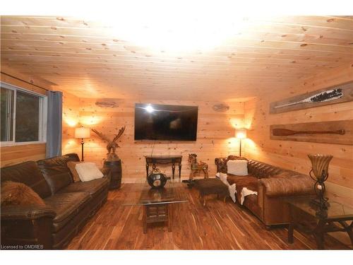 3227 Muskoka Street, Washago, ON - Indoor Photo Showing Living Room With Fireplace