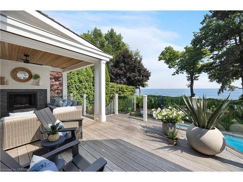 18 Holyrood Avenue, Oakville, ON - Outdoor With Deck Patio Veranda