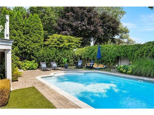 18 Holyrood Avenue, Oakville, ON - Outdoor With In Ground Pool With Backyard