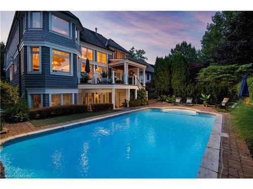 18 Holyrood Avenue, Oakville, ON - Outdoor With In Ground Pool