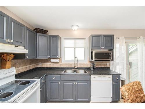 360 White Sands Drive, London, ON - Indoor Photo Showing Kitchen With Double Sink