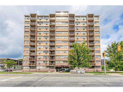 204-1950 Main Street W, Hamilton, ON - Outdoor With Balcony With Facade