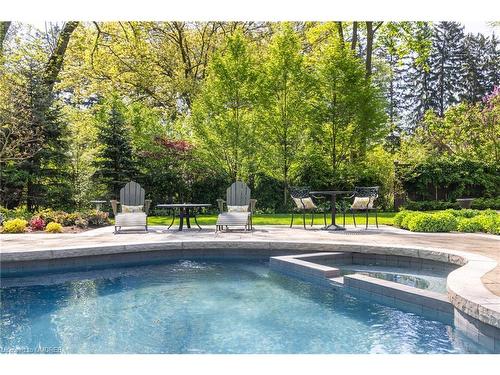 317 Chartwell Road, Oakville, ON - Outdoor With In Ground Pool