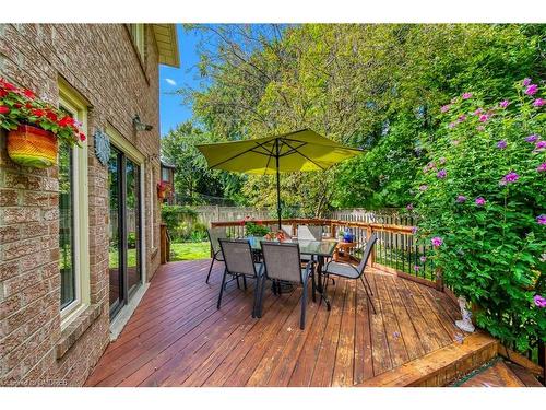 566 Blenheim Crescent, Oakville, ON - Outdoor With Deck Patio Veranda