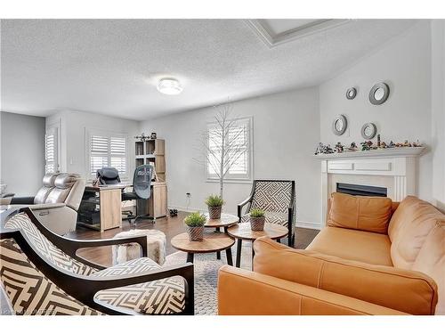 392 Grindstone Trail Trail, Oakville, ON - Indoor Photo Showing Living Room With Fireplace