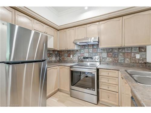 244 Glenashton Drive, Oakville, ON - Indoor Photo Showing Kitchen With Double Sink