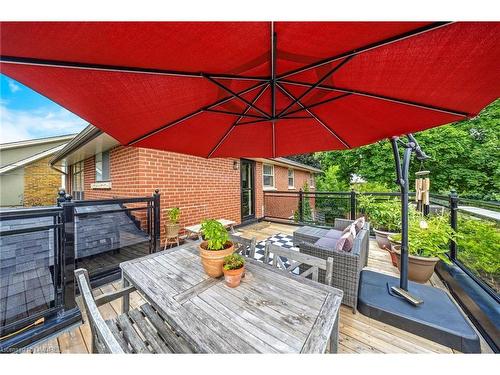 34 Elizabeth Street S, Brampton, ON - Outdoor With Deck Patio Veranda With Exterior