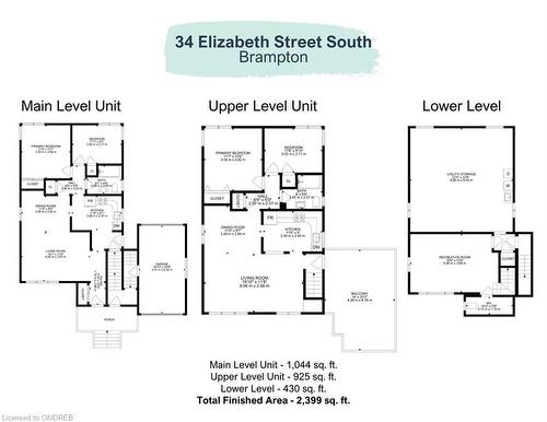 34 Elizabeth Street S, Brampton, ON - Other