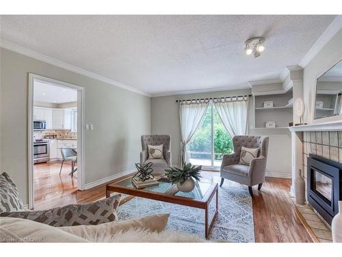 234 Spring Garden Road, Oakville, ON - Indoor Photo Showing Living Room With Fireplace