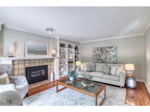 234 Spring Garden Road, Oakville, ON - Indoor Photo Showing Living Room With Fireplace