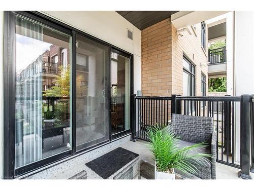 210-120 Canon Jackson Drive, Toronto, ON - Outdoor With Balcony With Exterior