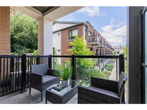 210-120 Canon Jackson Drive, Toronto, ON - Outdoor With Balcony With Exterior