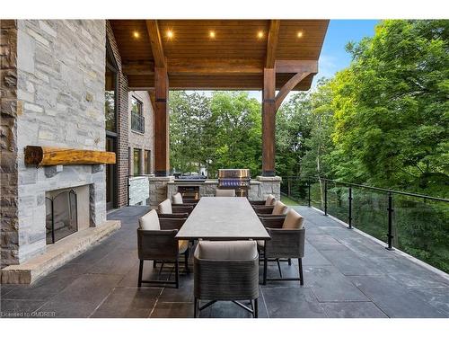 1300 Oak Lane, Mississauga, ON -  With Fireplace With Deck Patio Veranda With Exterior