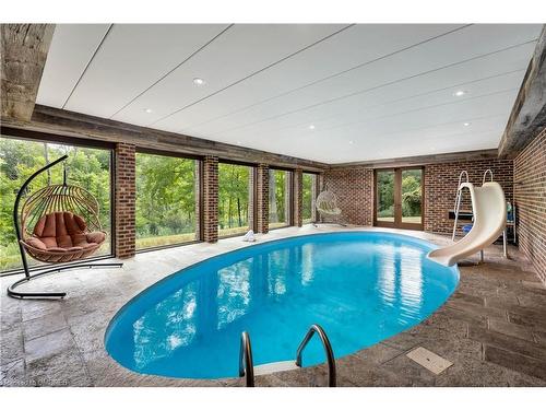 1300 Oak Lane, Mississauga, ON -  Photo Showing Other Room With In Ground Pool