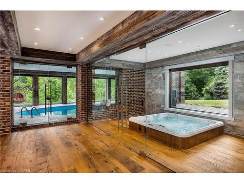 1300 Oak Lane, Mississauga, ON - Indoor Photo Showing Other Room With In Ground Pool