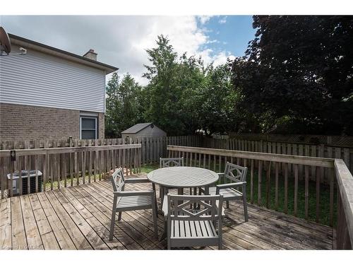 586 Hayward Crescent, Milton, ON - Outdoor With Deck Patio Veranda With Exterior