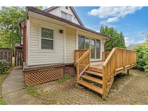 131 Barons Avenue S, Hamilton, ON - Outdoor With Deck Patio Veranda With Exterior