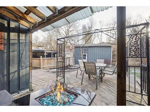 46 Main Street S, Acton, ON - Outdoor With Deck Patio Veranda With Exterior