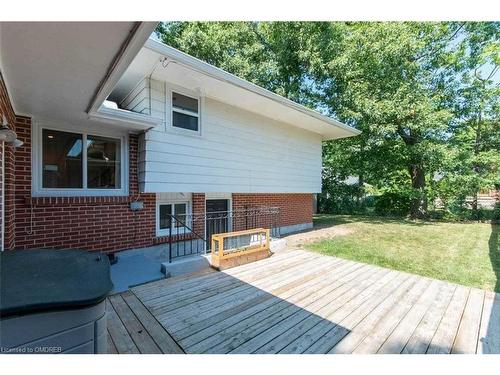 Bsmt-55 Burness Drive, St. Catharines, ON - Outdoor With Deck Patio Veranda