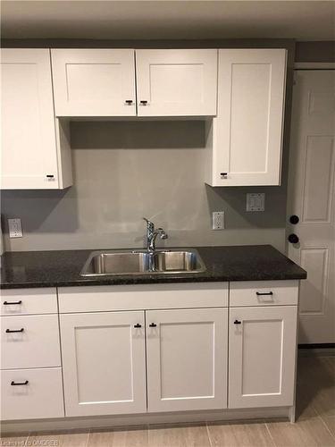 Bsmt-55 Burness Drive, St. Catharines, ON - Indoor Photo Showing Kitchen With Double Sink