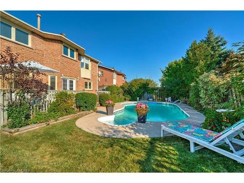 1364 Windrush Drive, Oakville, ON - Outdoor With In Ground Pool