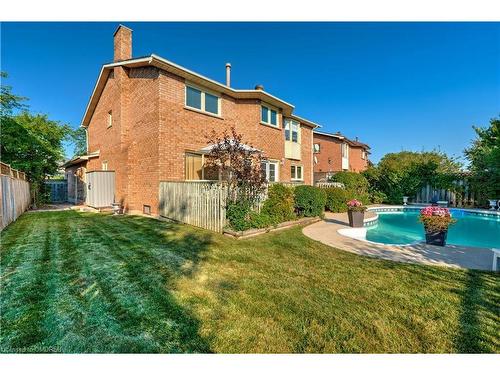 1364 Windrush Drive, Oakville, ON - Outdoor With In Ground Pool