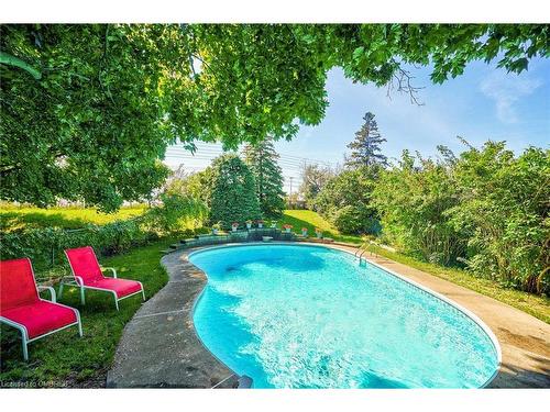 4274 Gayling Gardens, Mississauga, ON - Outdoor With In Ground Pool With Backyard