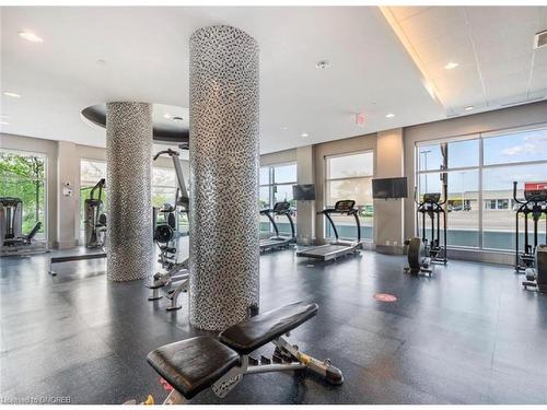 705-65 Speers Road, Oakville, ON - Indoor Photo Showing Gym Room