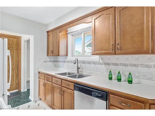 47 Endfield Avenue, Hamilton, ON - Indoor Photo Showing Kitchen With Double Sink