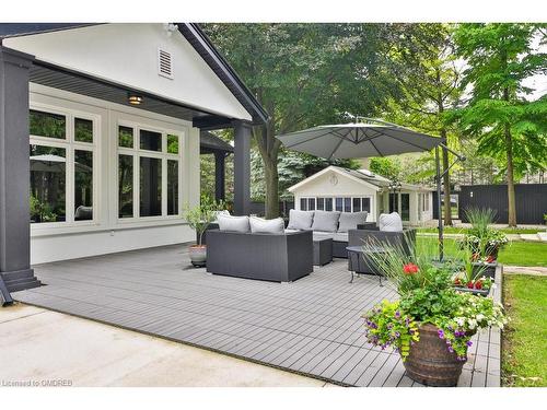 398 Winston Churchill Boulevard, Oakville, ON - Outdoor With Deck Patio Veranda