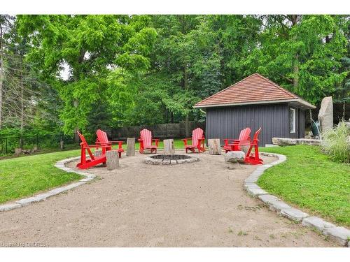 398 Winston Churchill Boulevard, Oakville, ON - Outdoor With Backyard