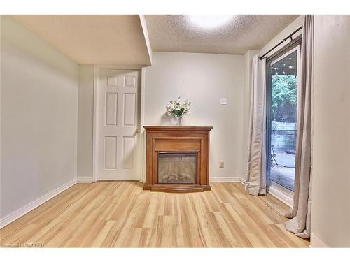 Lower-2458 Newport Street, Burlington, ON - Indoor Photo Showing Living Room With Fireplace